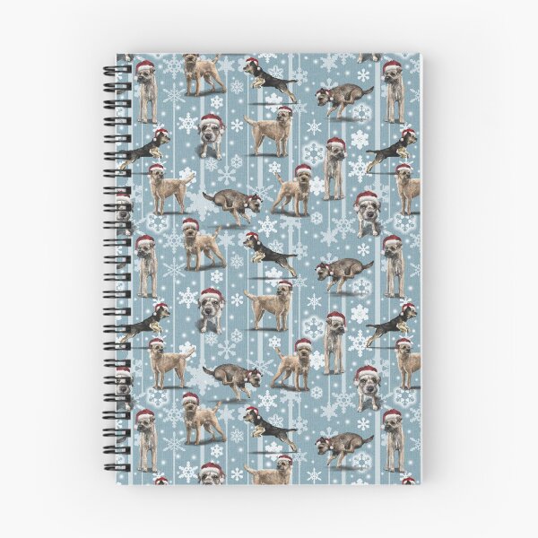 Item preview, The Christmas Border Terrier designed and sold by Elspeth Rose Design.
