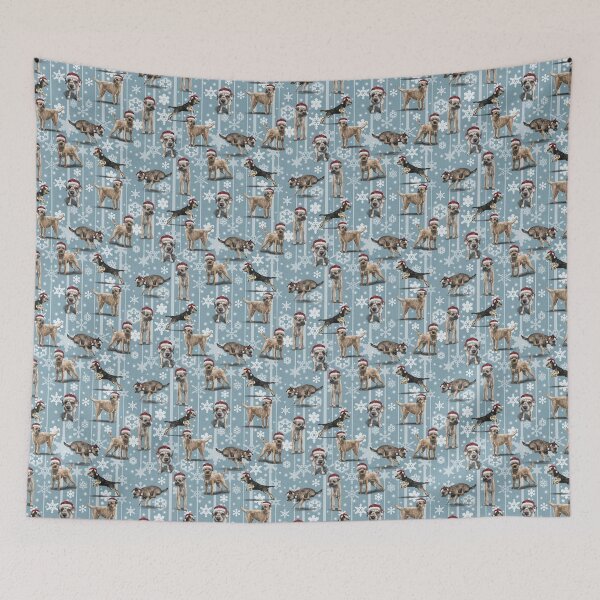 Item preview, The Christmas Border Terrier designed and sold by Elspeth Rose Design.