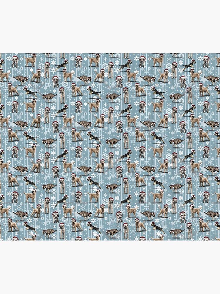The Christmas Border Terrier by elspethrose
