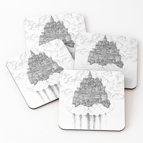 Item preview, Sandcastles designed and sold by ECMazur Art.