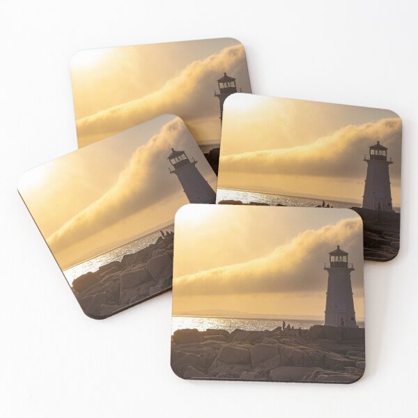 Item preview, Sunset at Peggy's Cove Lighthouse, Nova Scotia designed and sold by Brenda Dickie.