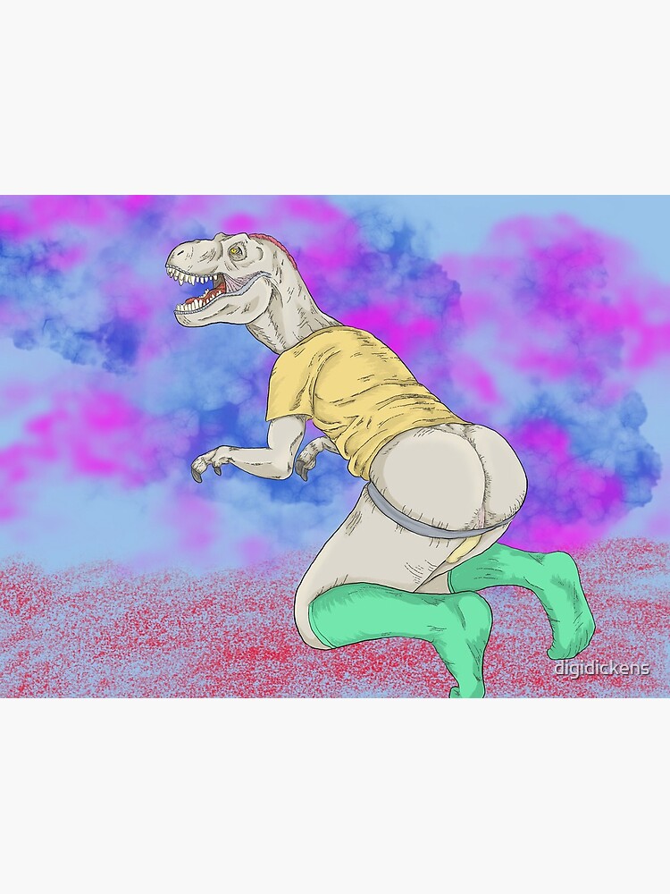 Dino Dudes: Thiccasaurus Rexxx by digidickens