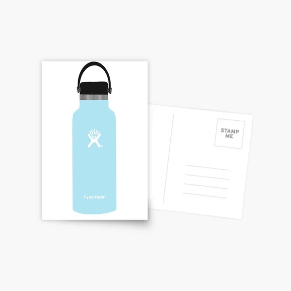 Baby Blue Hydro Flask Art Print for Sale by Haley Biemiller