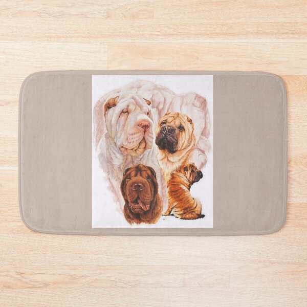 Item preview, Chinese Shar Pei Medley designed and sold by BarbBarcikKeith.