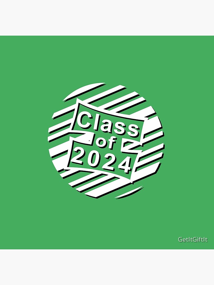 "Class Of 2024 Graduation design" Coasters (Set of 4) by GetItGiftIt