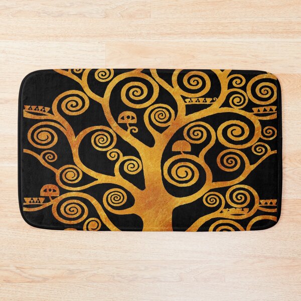 Item preview, Klimt Tree Gold & Black designed and sold by IOMAprints.