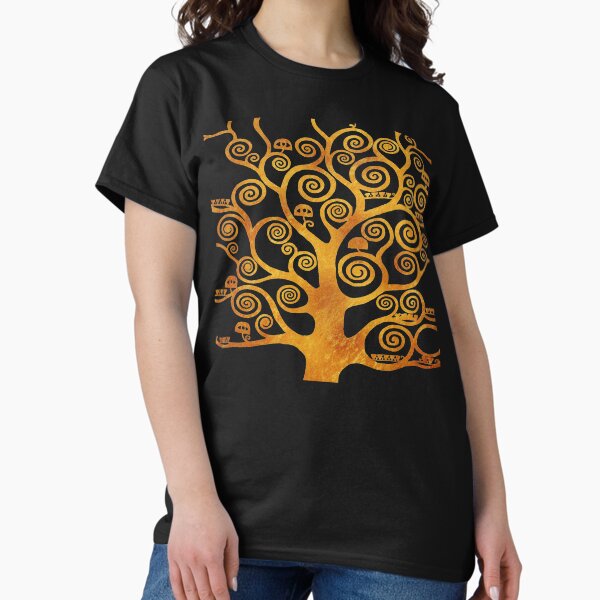 Item preview, Klimt Tree Gold & Black designed and sold by IOMAprints.