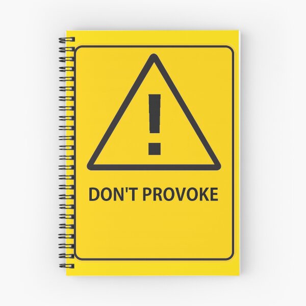 Item preview, WARNING: DONT PROVOKE designed and sold by MOST FIRE DESIGNS.