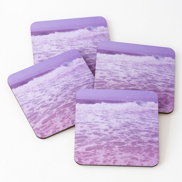 Item preview, Pink and purple waves designed and sold by LaConnieArt.