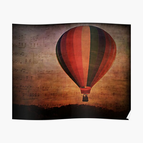 First I Saw Light, Then I Heard Music Poster