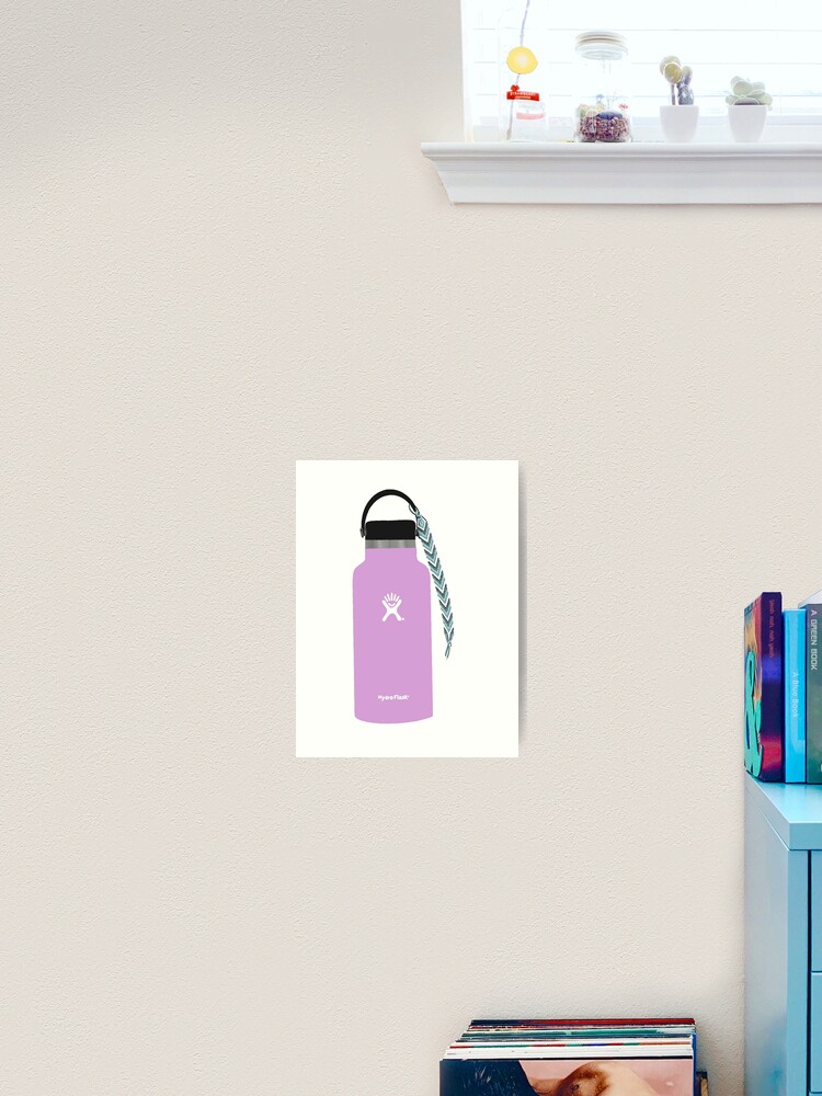 Pink Hydro Flask Sticker for Sale by Haley Biemiller