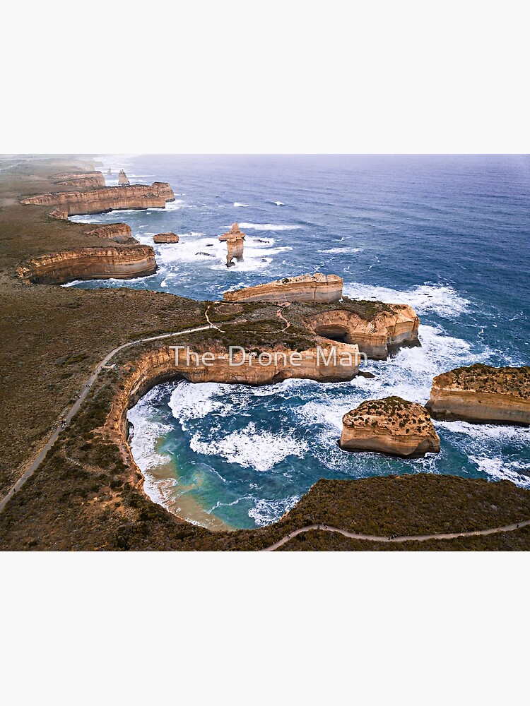Discover Twelve Apostles Coast, Australia Premium Matte Vertical Poster