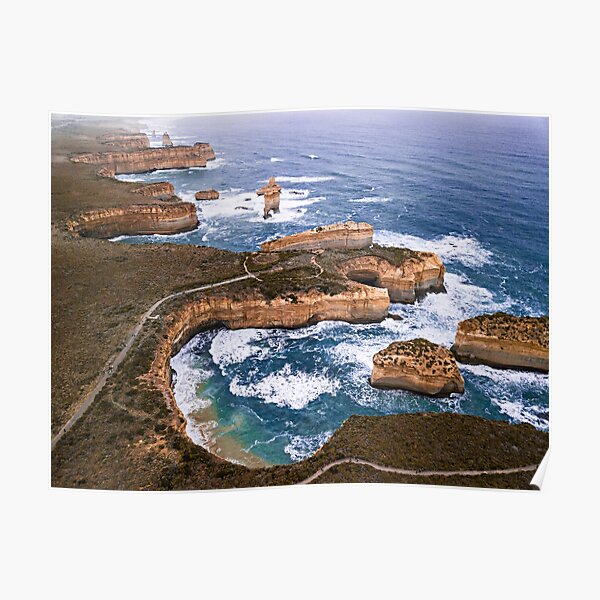 Twelve Apostles Coast, Australia Poster