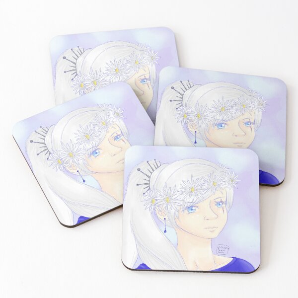 Item preview, RWBY - Flowercrown Child Weiss designed and sold by PastelSapphire.
