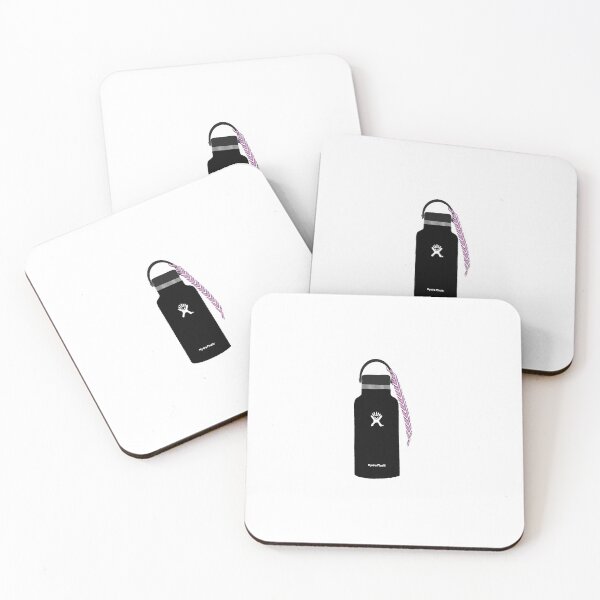 Item preview, Black Hydro Flask with Bracelet designed and sold by Haley Biemiller.