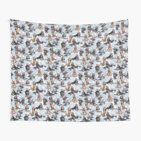 The Christmas Cocker Spaniel Tapestry