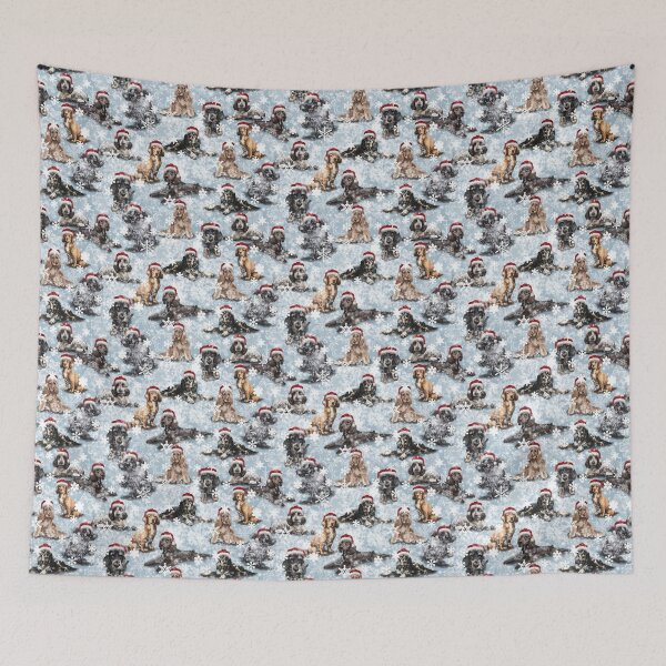 Item preview, The Christmas Cocker Spaniel designed and sold by Elspeth Rose Design.