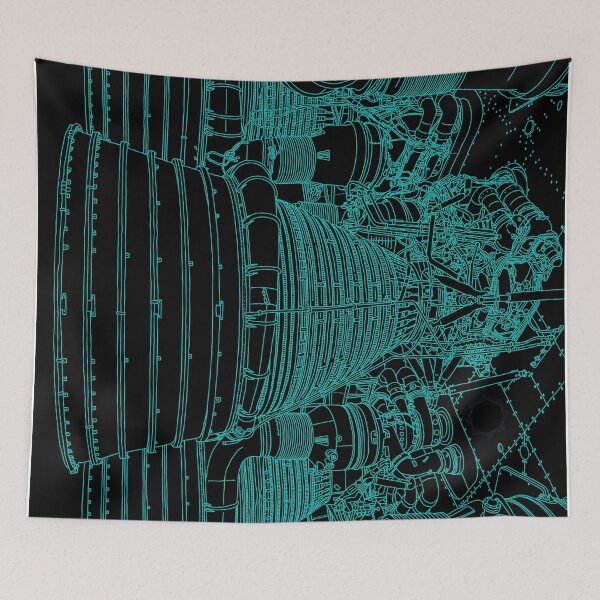 Item preview, Apollo Rocket Boosters in Green Neon designed and sold by m-lapino.