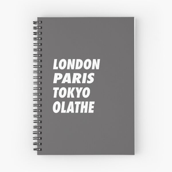 Item preview, Funny London Paris Tokyo Olathe Design designed and sold by LGamble12345.