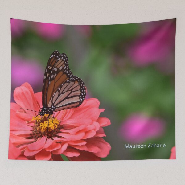 Item preview, The Monarch Butterfly and the Zinnia designed and sold by Maureen Zaharie.