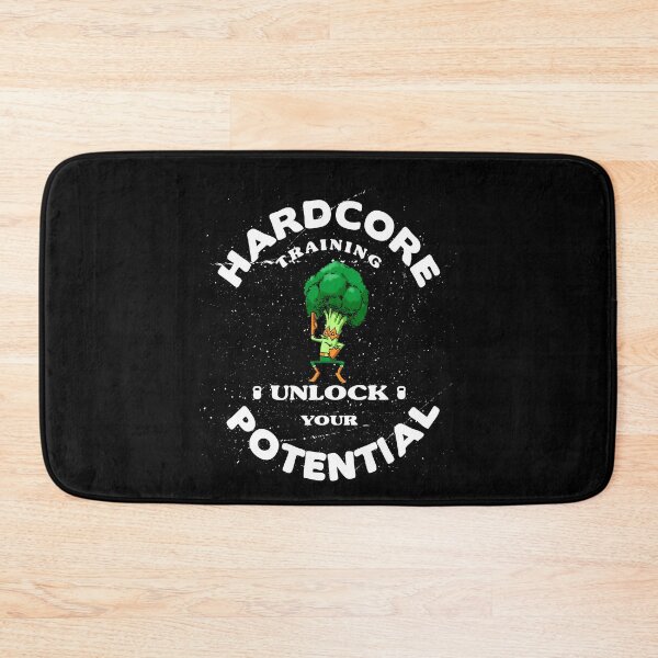 Item preview, Hardcore Training Unlock Your Potential Broccoli Ninja MMA Mixed Martial Arts designed and sold by ProjectX23.