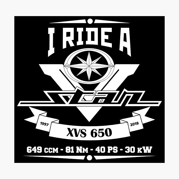 Item preview, I Ride A V-Star 650, V Star650 designed and sold by KlaraBubble.