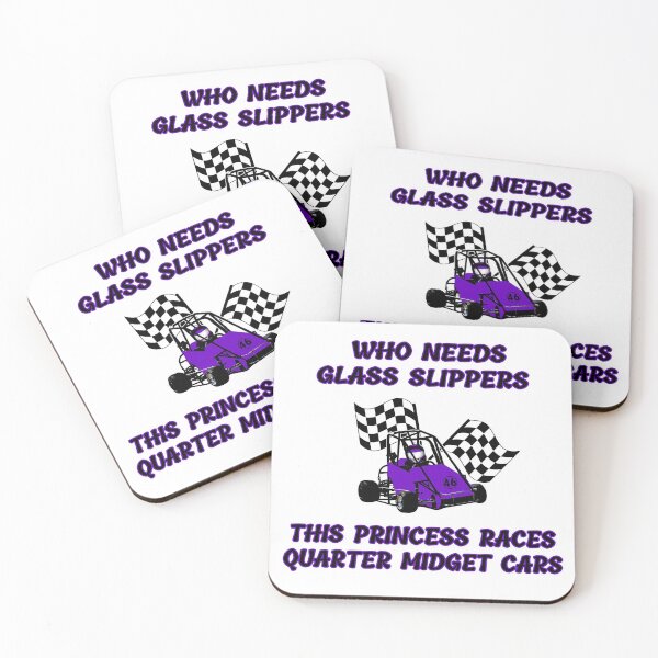 Item preview, Glass Slippers My Little Princess Races Quarter Midget Cars designed and sold by GabiBlaze.