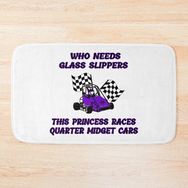 Item preview, Glass Slippers My Little Princess Races Quarter Midget Cars designed and sold by GabiBlaze.