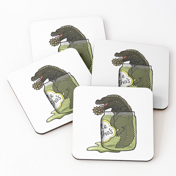 The Terrifying PickleJho Coasters (Set of 4)