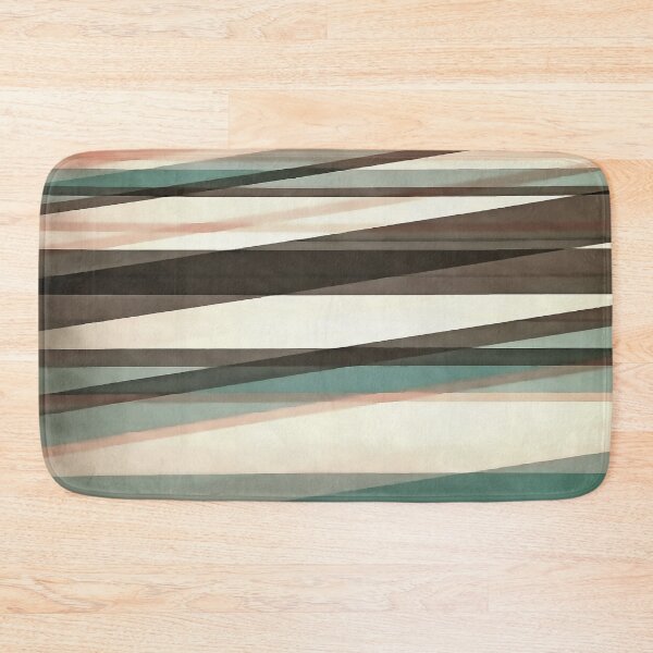 Item preview, Semi Transparent Layers In Peach Brown And Green designed and sold by taiche.
