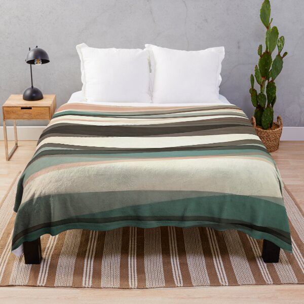 Item preview, Semi Transparent Layers In Peach Brown And Green designed and sold by taiche.