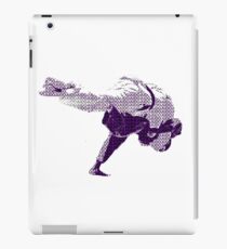 Judo Throw in Gi 2 Purple iPad Case/Skin