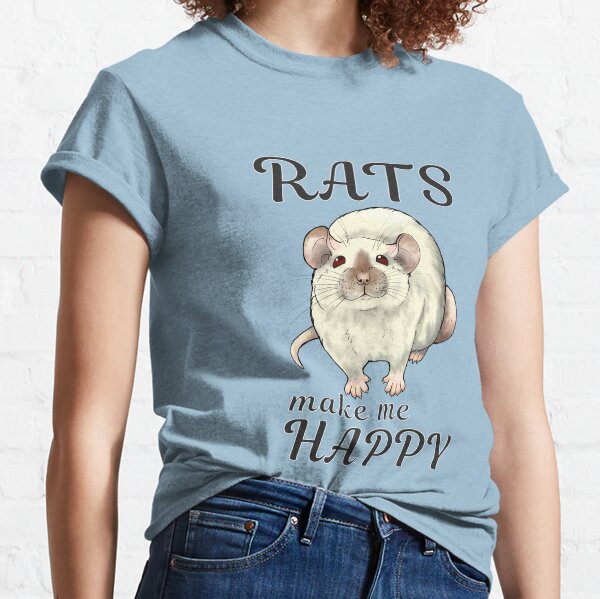 Rats make me happy - Himalayan ver. Classic T-Shirt
