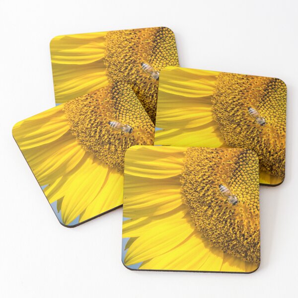 Item preview, Sunflower with bee. designed and sold by Robert Alsop.