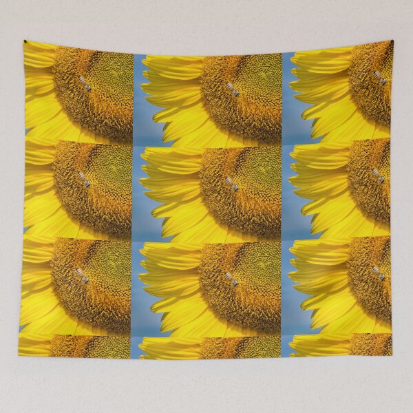 Item preview, Sunflower with bee. designed and sold by Robert Alsop.