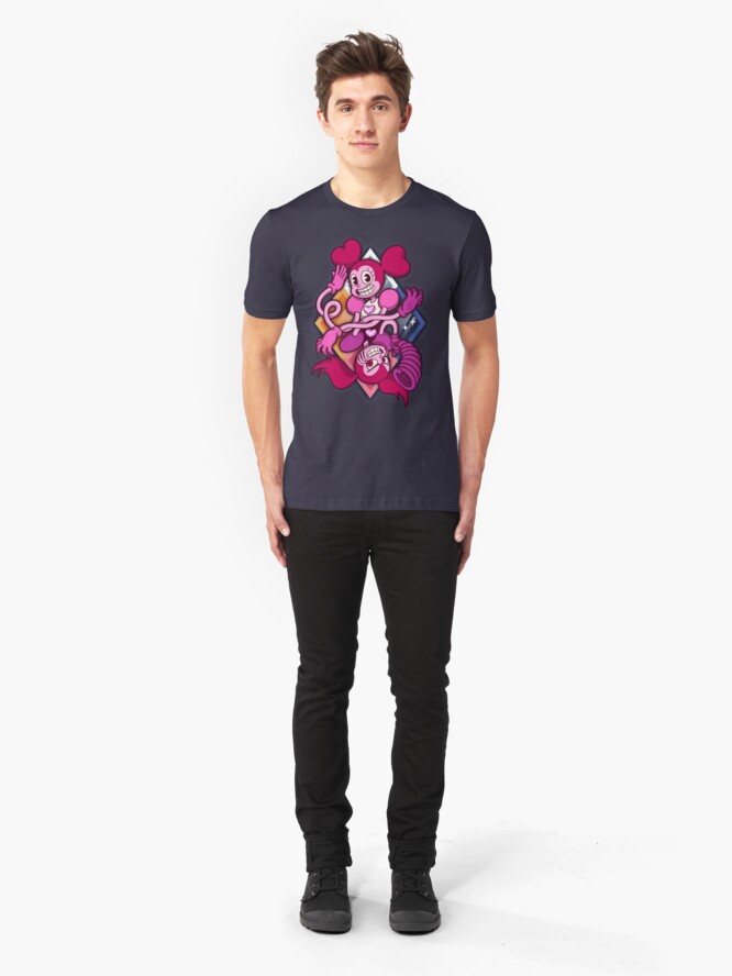 Alternate view of Your new best friend - reverse Slim Fit T-Shirt