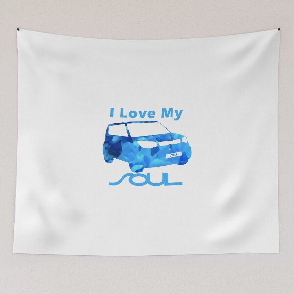 Item preview, I Love My Soul (Blue Watercolor) designed and sold by fireball916.