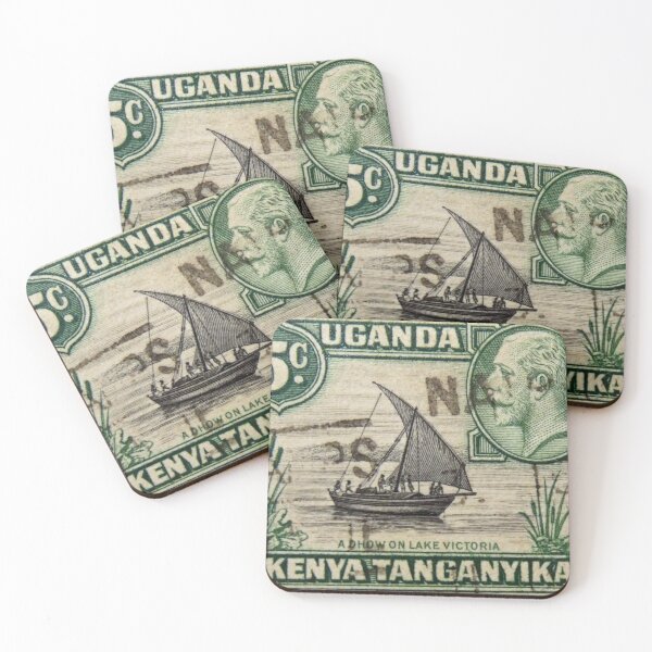 Aperçu de l'œuvre Timbre de l'Ouganda, du Kenya et du Tanganyika créée et vendue par rogerstrawberry.