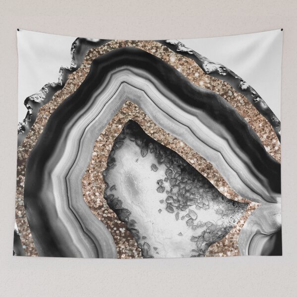 Item preview, Agate Gold Glam #1 (Photo of Glitter Only - Not Reflective) designed and sold by Anita's & Bella's Art.