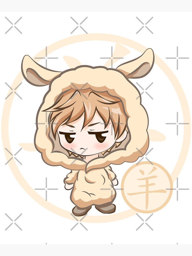 "Cute Chibi Hiro Goat Zodiac Fruits Basket" Tote Bag for Sale by LoShimizu Redbubble