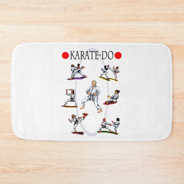 Item preview, watercolor painting cartoon illustration the diversity of karate designed and sold by Jonah Augustin Gray.
