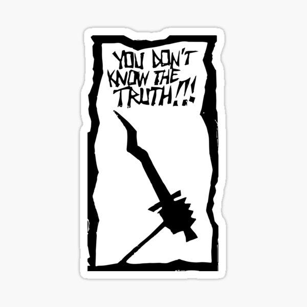 Item preview, Johnny the Homicidal Maniac JTHM You Don't Know The Truth designed and sold by vikingforge.