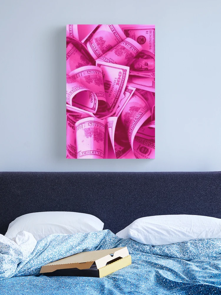 Icy Pink Money Glam - Kylie's Birthday Collection Inspired Canvas Print  for Sale by wildxinfinite