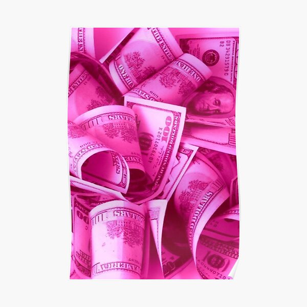 Icy Pink Money Glam Kylie S Birthday Collection Inspired Poster By Wildxinfinite Redbubble You can use this collection to decorate your phone screen, but you also need to know that all contents and. redbubble