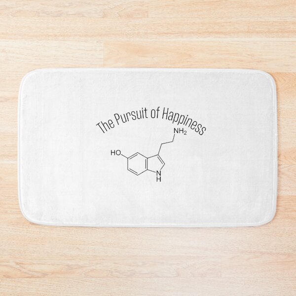 Item preview, Serotonin Molecule - The Pursuit of Happiness designed and sold by sbtrue.