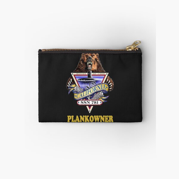 Item preview, SSN-781 USS California Plank Owner Crest for Dark Colors designed and sold by Nikki SpaceStuffPlus.