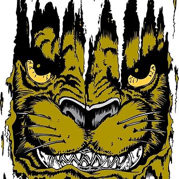 Artwork thumbnail, Angry Cat Ripping by Rott515