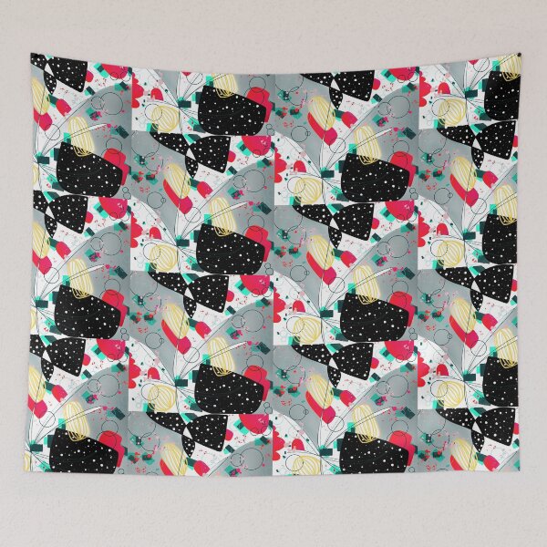 Item preview, Fun and bold abstract digital art design designed and sold by Lanie K Art.