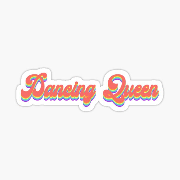 Item preview, dancing queen designed and sold by stickersbynic.