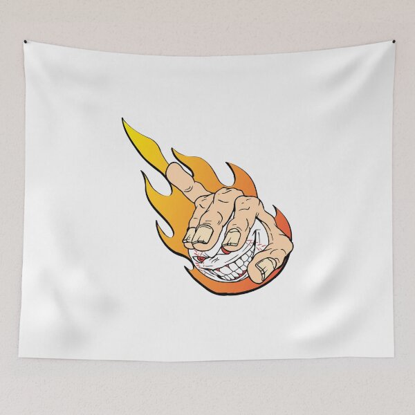 Item preview, Flaming Angry Baseball designed and sold by Rott515.